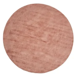 Vloerkleden Kinderkamer|Ronde Vloerkleden-Dutch Lifestyle - Viscose - Vloerkleed - 195cm rond - Rood