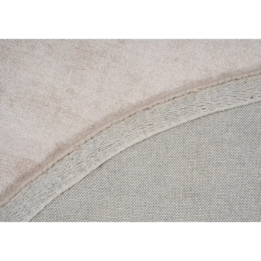 Vloerkleden Kinderkamer-Dutch Lifestyle - Viscose - Vloerkleed - 115cm rond - Beige