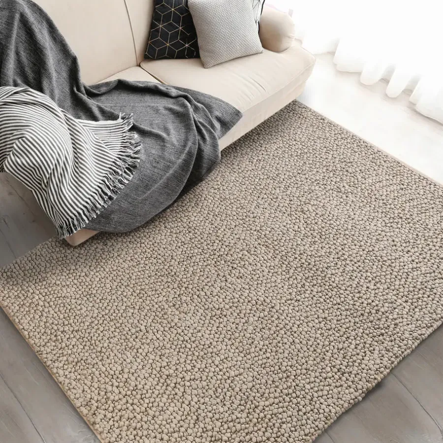 Dutch Lifestyle - Wol - Vloerkleed - 190 x 290cm - Beige