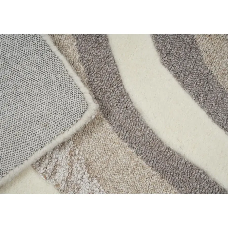 Vloerkleden Kinderkamer-Dutch Lifestyle - Wol - Vloerkleed - 160x230cm - Grijs