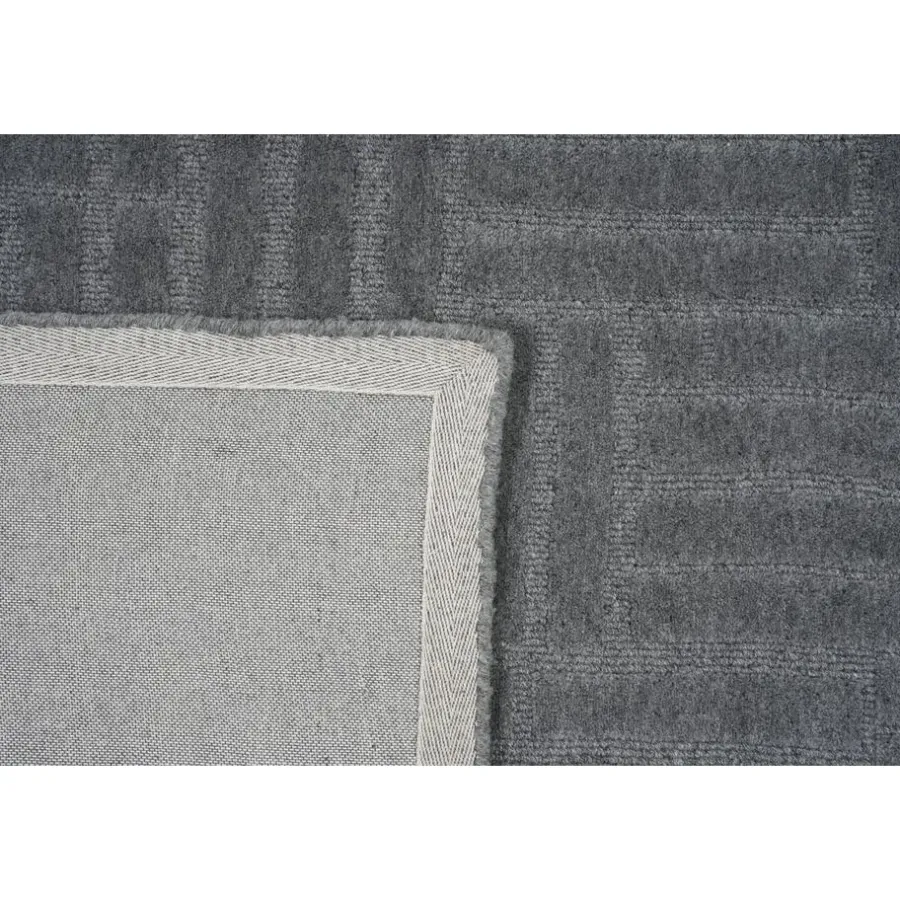 Dutch Lifestyle - Wol - Vloerkleed - 160x230cm - Grijs