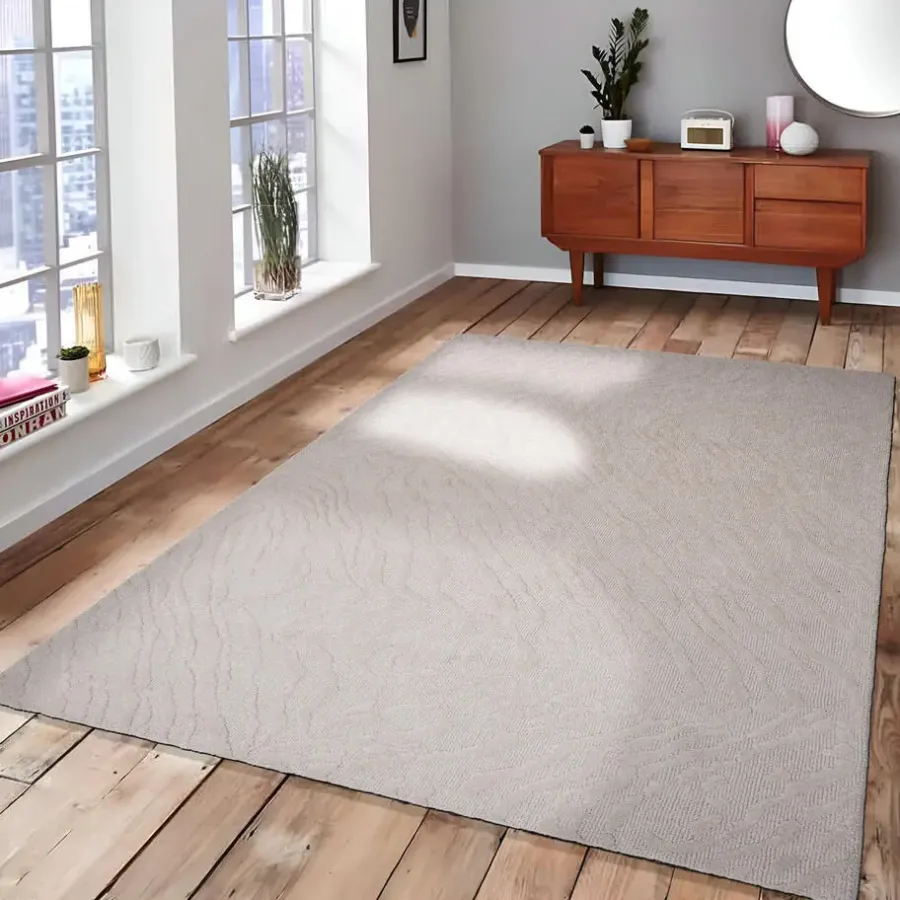 Vloerkleden Kinderkamer-Dutch Lifestyle - Wol - Vloerkleed - 160x230cm - Grijs