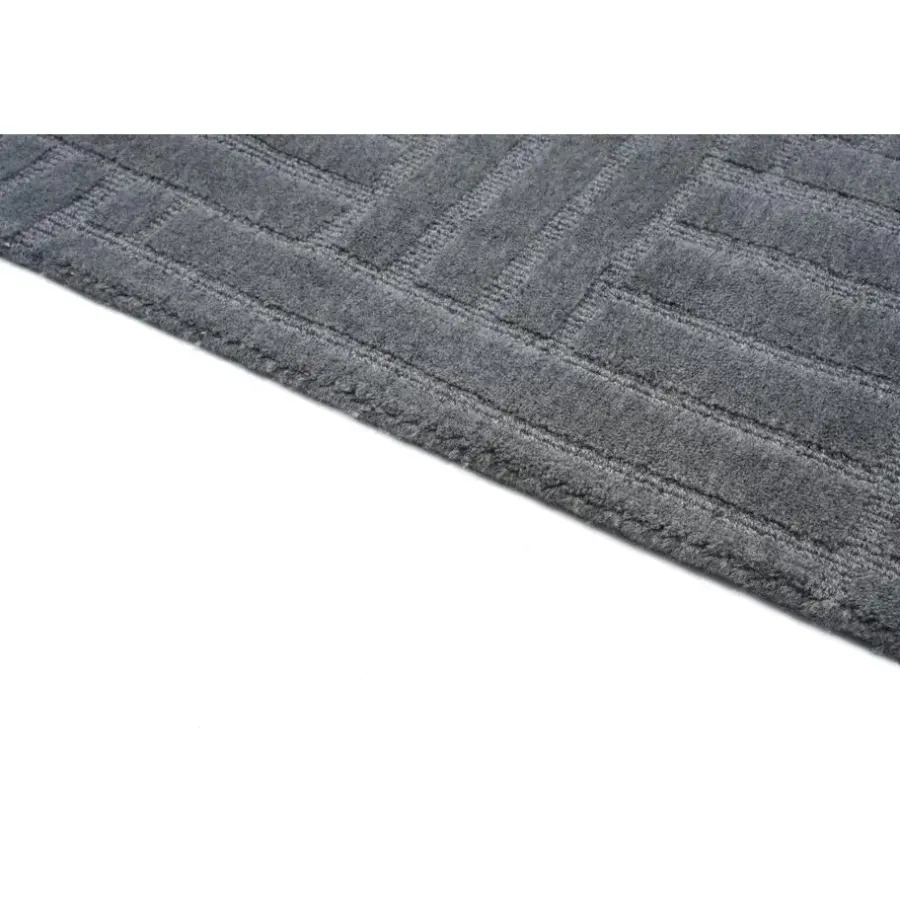Vloerkleden Kinderkamer-Dutch Lifestyle - Wol - Vloerkleed - 195x300cm - Grijs