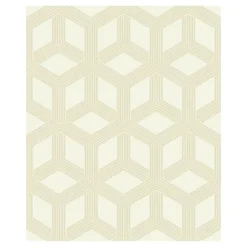 Behang-Dutch Wallcoverings - Galactik dessin lichtbeige - 0,53x10,05m