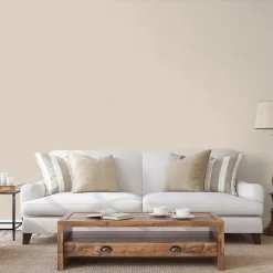 Behang-Dutch Wallcoverings - Grace Hessian text. plain beige - GR322702
