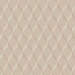Dutch Wallcoverings - Grace 3d stitched cube beige - GR322305