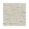 Dutch Wallcoverings - Horizons tegels/dessin donkerbeige - 0,53x10,05m