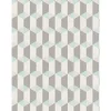 Behang-Dutch Wallcoverings - Inspiration Wall kubus blauw - 0,53x10,05m