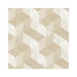 Behang-Dutch Wallcoverings - Jungle Fever Freno wit/goud - 0,53x10,05m