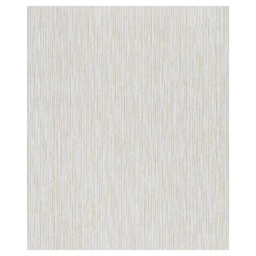 Dutch Wallcoverings - More Textures uni-streepje grijs - 0,53x10,05m