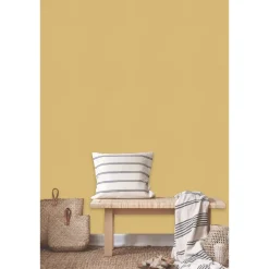 Dutch Wallcoverings - Myriad uni oker - 0,53x10,05m