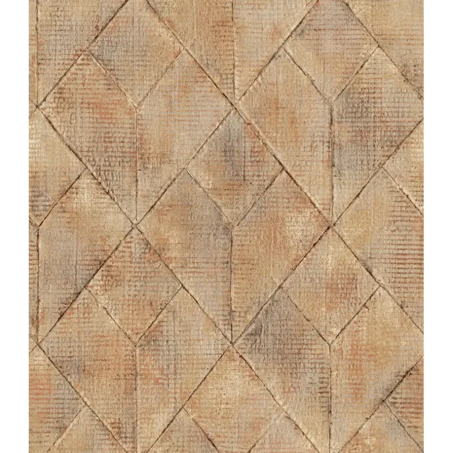 Dutch Wallcoverings - Nomad Andros lichtbruin - 0,53x10,05m