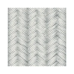 Behang-Dutch Wallcoverings - Odyssee visgraat grijs - 0,53x10,05m