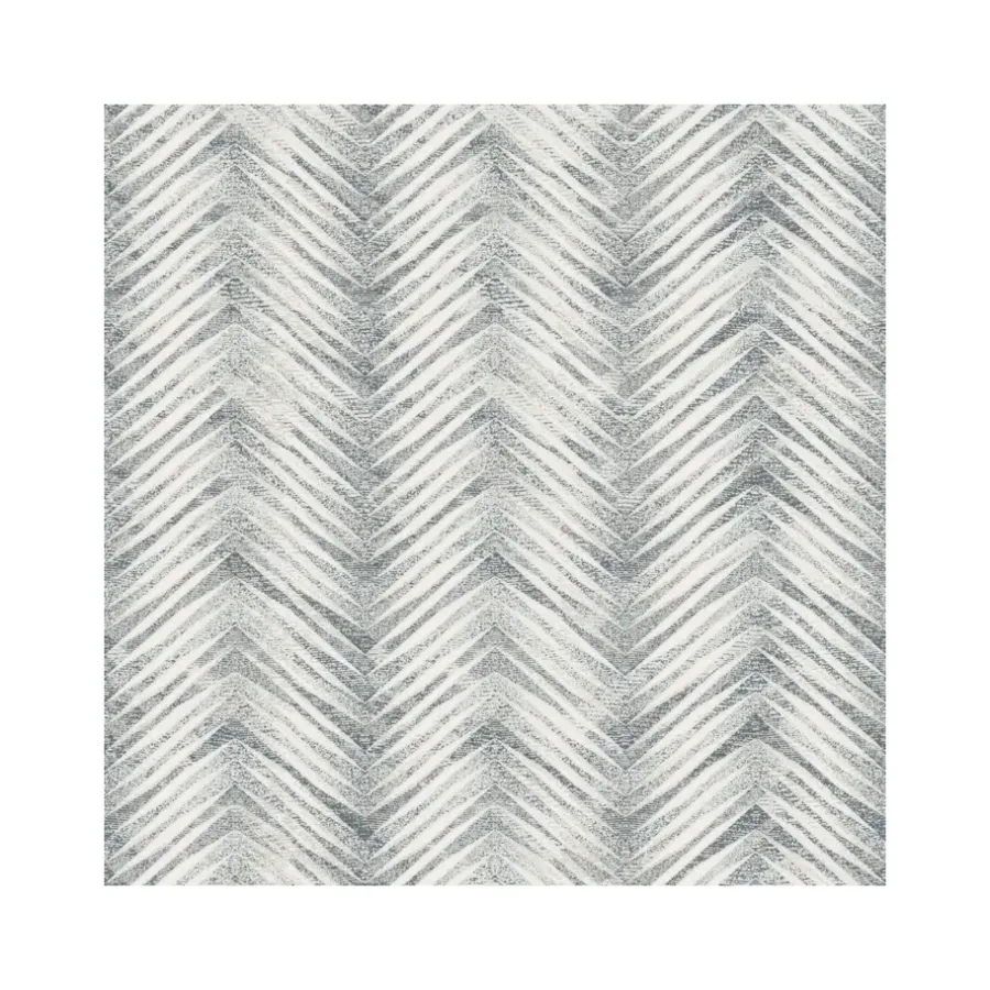 Behang-Dutch Wallcoverings - Odyssee visgraat grijs - 0,53x10,05m