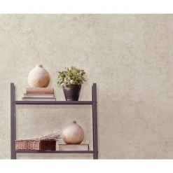 Behang-Dutch Wallcoverings - Reflets beton beige - 0,53x10,05m