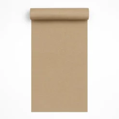 Dutch Wallcoverings Vliesbehang Linen & Textures uni - bruin - 10,05m x 53cm