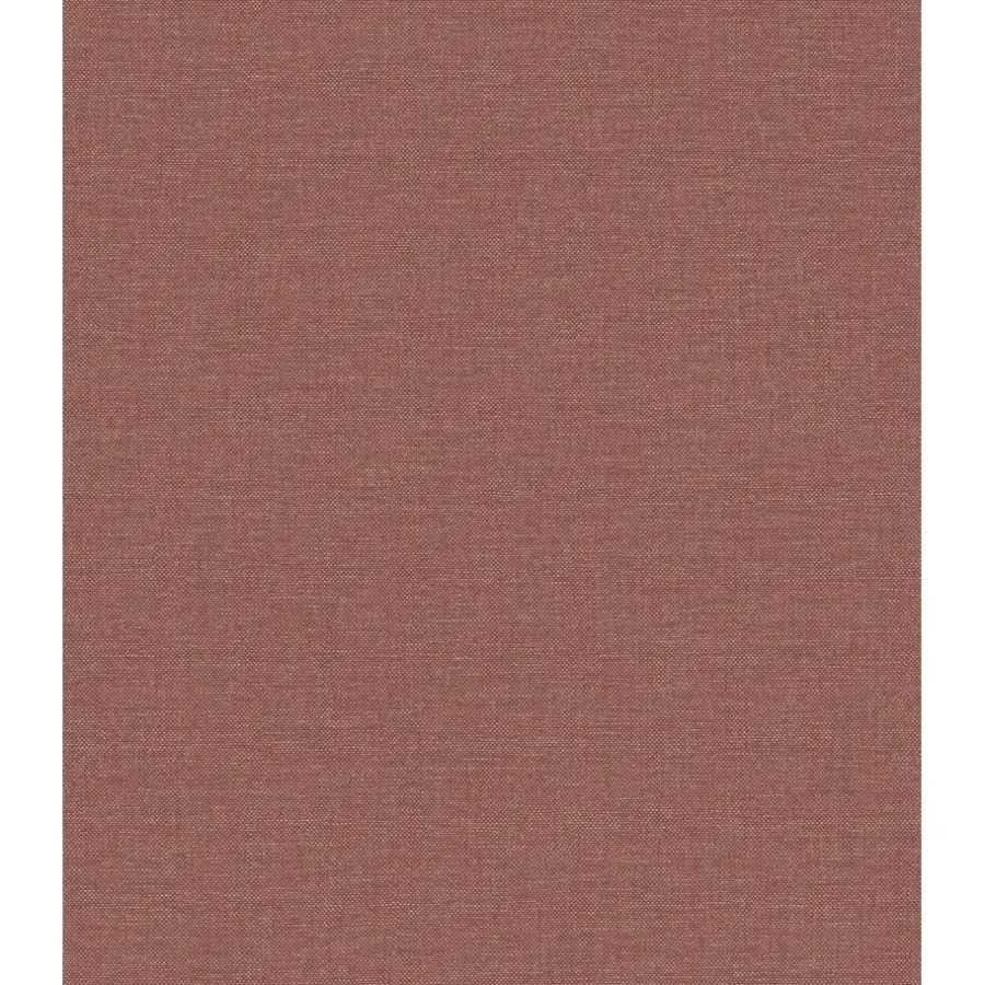 Behang-Dutch Wallcoverings Vliesbehang Linen & Textures uni - rood - 10,05m x 53cm