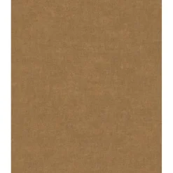 Behang-Dutch Wallcoverings Vliesbehang Linen & Textures uni - browngold - 10,05m x 53cm