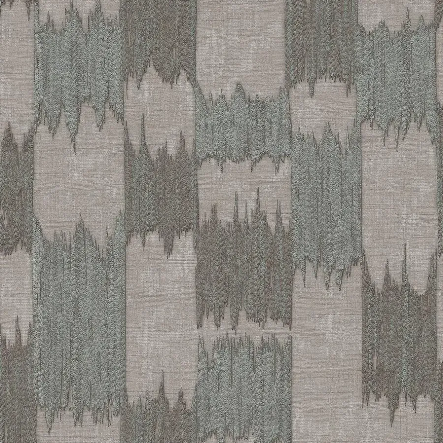 Behang-Dutch Wallcoverings Vliesbehang Renaissance textured loom - blauw - 10m x 53cm