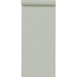 Dutch Wallcoverings Vliesbehang Wall Fabric linen light - groen - 10,05m x 53cm