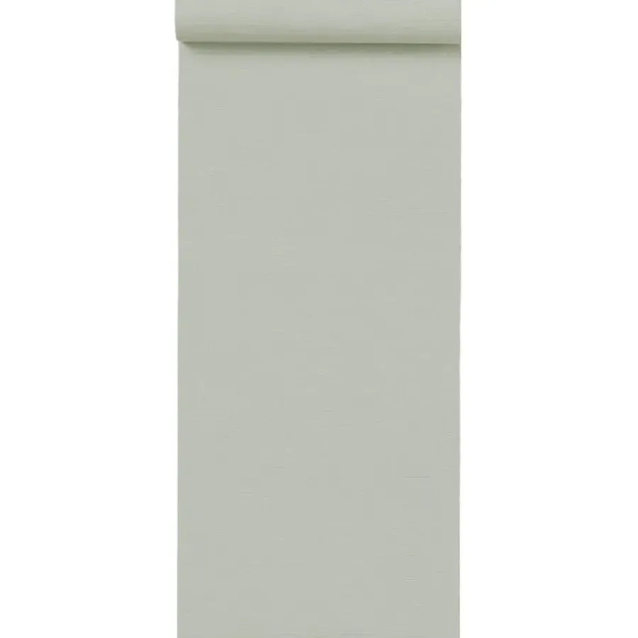 Dutch Wallcoverings Vliesbehang Wall Fabric linen light - groen - 10,05m x 53cm