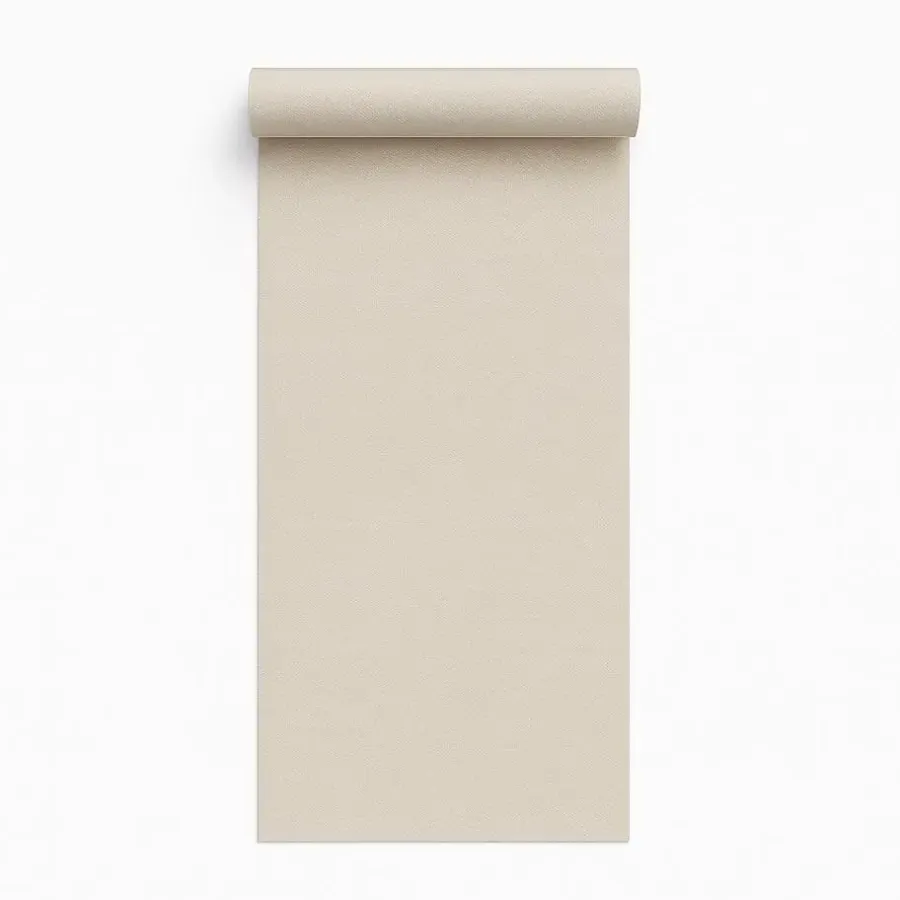 Behang-Dutch Wallcoverings Vliesbehang Linen & Textures uni - beige - 10,05m x 53cm