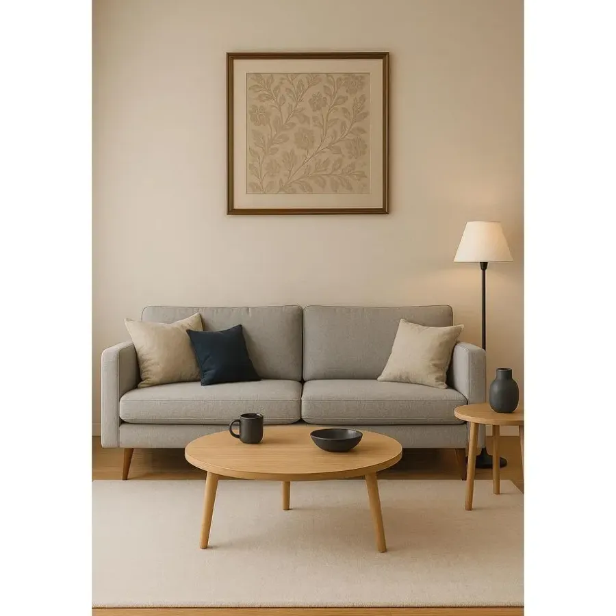 Behang-Dutch Wallcoverings Vliesbehang Linen & Textures uni - beige - 10,05m x 53cm