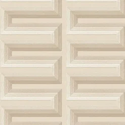 Behang-Dutch Wallcoverings Vliesbehang Renaissance Grecian key - beige - 10,05m x 53cm