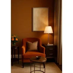 Dutch Wallcoverings Vliesbehang Linen & Textures uni - goud - 10,05m x 53cm