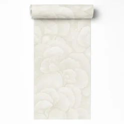 Behang-Dutch Wallcoverings Vliesbehang Renaissance blossom - wit - 10,05m x 53cm