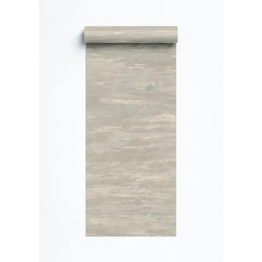 Behang-Dutch Wallcoverings Vliesbehang Arcadia kaleidoscoop textuur - grijs - 10mx53cm