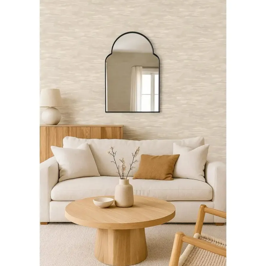 Behang-Dutch Wallcoverings Vliesbehang Arcadia kaleidoscoop textuur - grijs - 10mx53cm