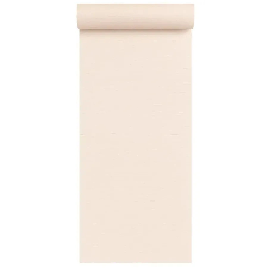 Behang-Dutch Wallcoverings Vliesbehang Wall Fabric linen light - crème - 10,05m x 53cm