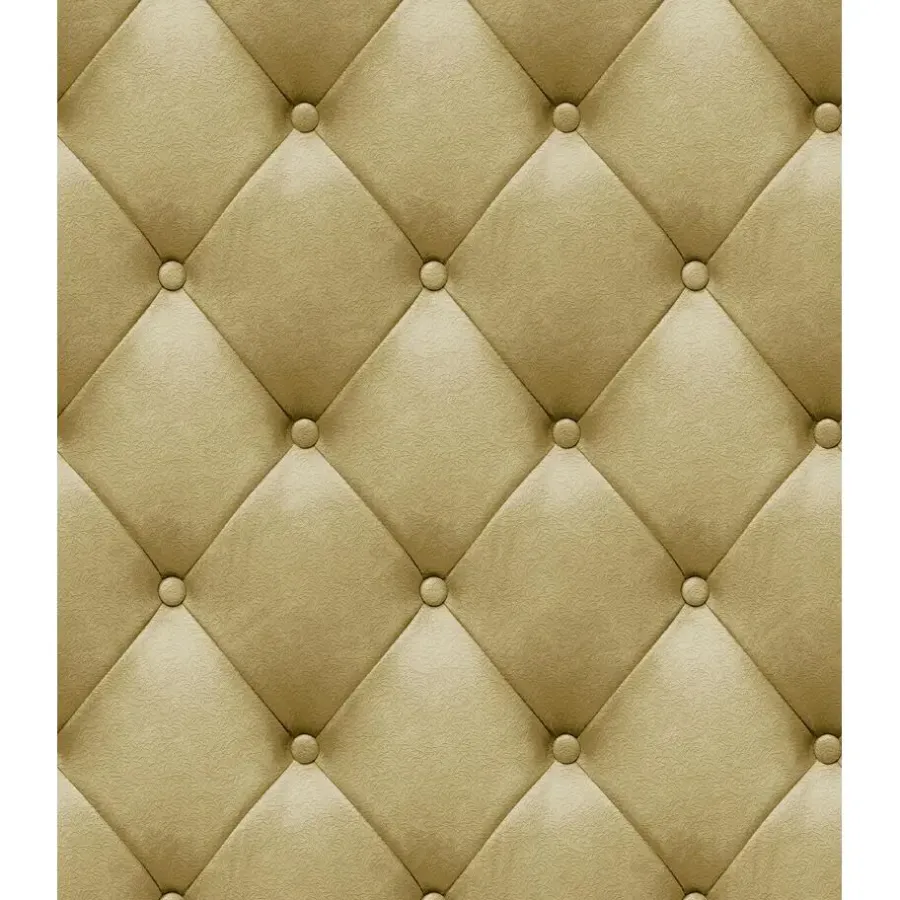 Behang-Dutch Wallcoverings Vliesbehang Artifice kapiton - oker - 10,05m x 53cm