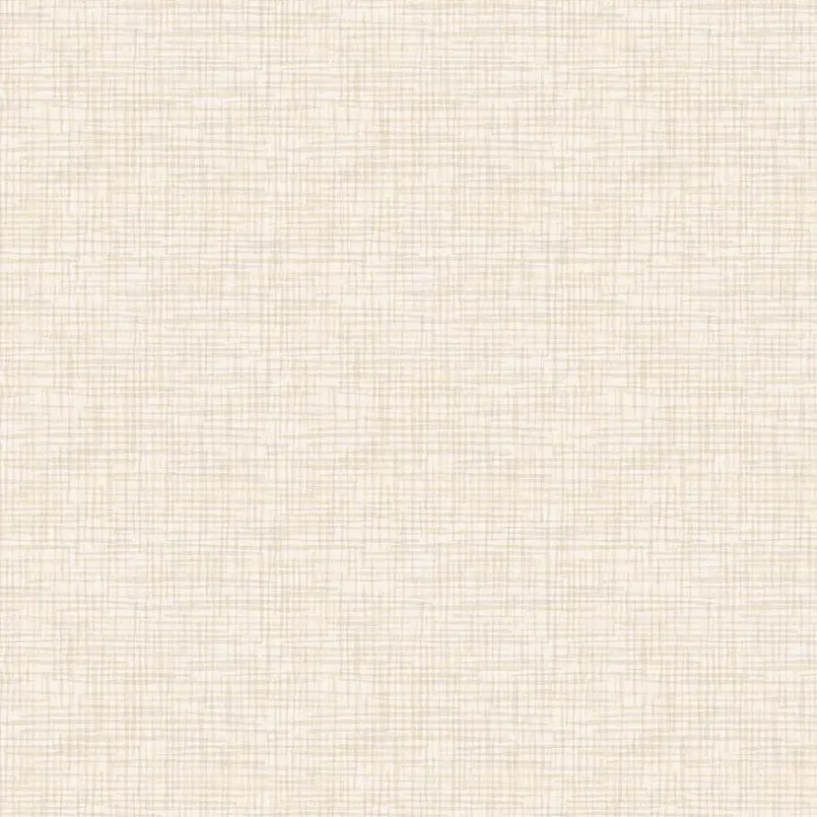 Behang-Dutch Wallcoverings Vliesbehang Fabric Touch weave - crème - 10,05m x 53cm
