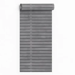 Dutch Wallcoverings Vliesbehang Artifice planken - zwart - 10,05m x 53cm