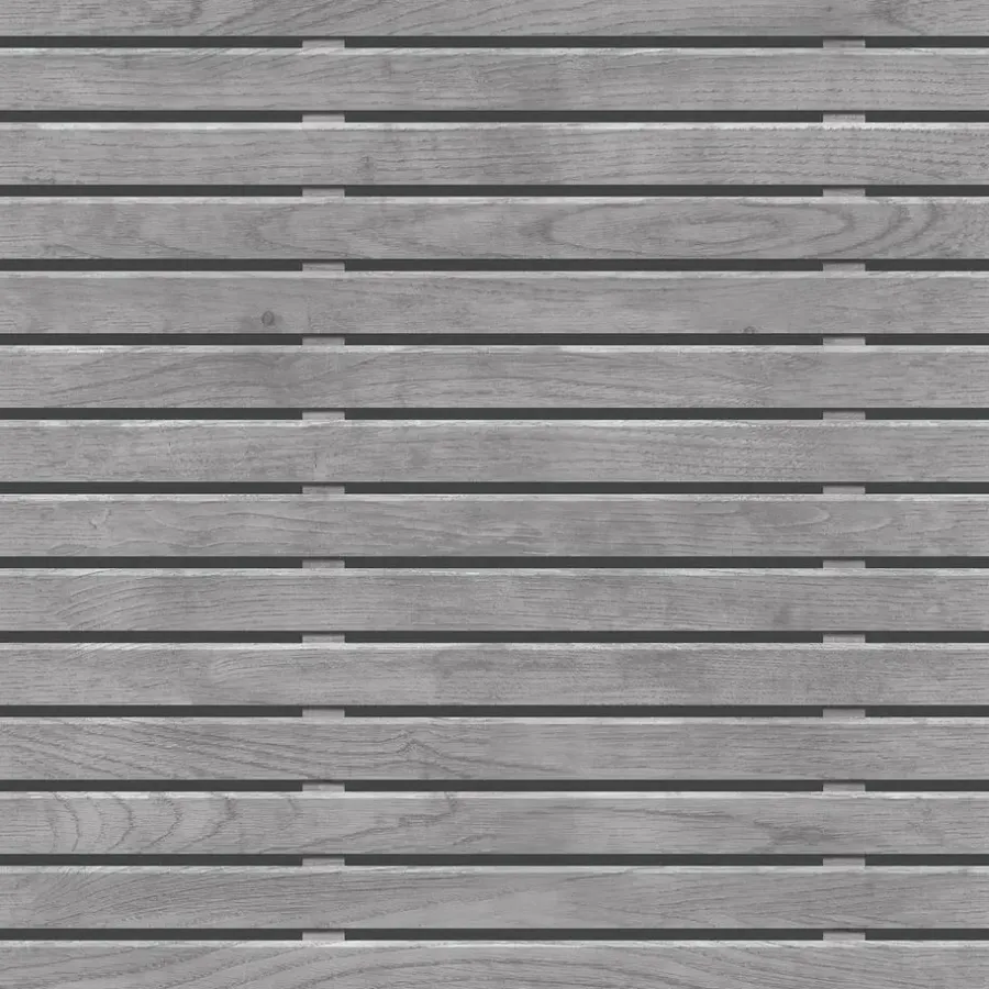 Dutch Wallcoverings Vliesbehang Artifice planken - zwart - 10,05m x 53cm