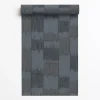 Dutch Wallcoverings Vliesbehang Renaissance textured loom - blauw - 10m x 53cm