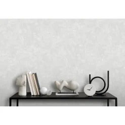 Dutch Wallcoverings Vliesbehang Artifice uni - grijs - 10,05m x 53cm