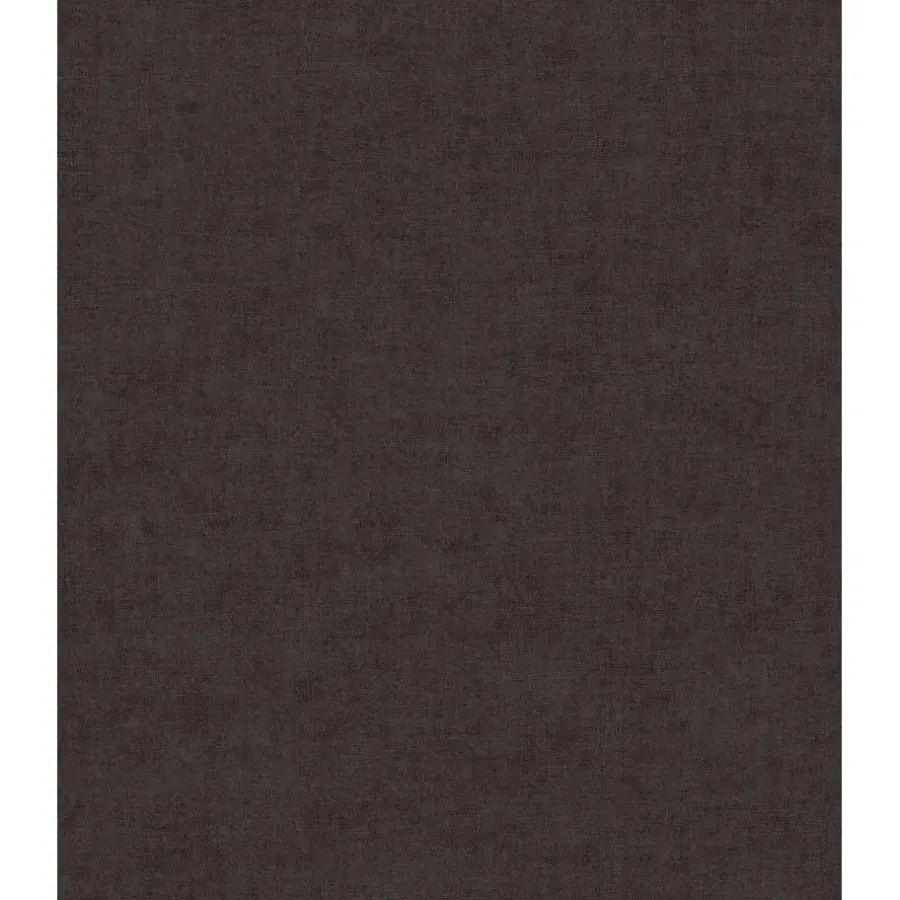 Dutch Wallcoverings Vliesbehang Linen & Textures uni - darkchoco - 10,05m x 53cm