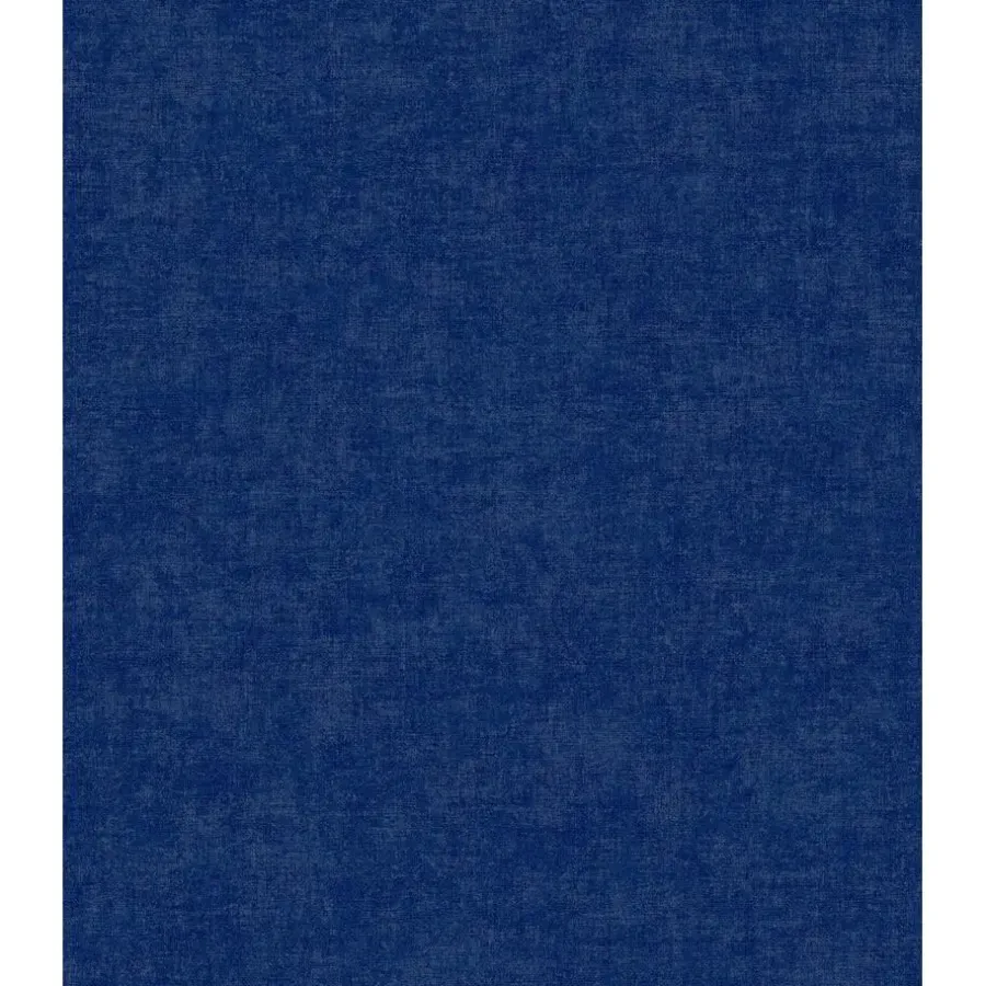 Dutch Wallcoverings Vliesbehang Linen & Textures uni - darkblue - 10,05m x 53cm