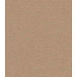 Behang-Dutch Wallcoverings Vliesbehang Linen & Textures uni - terracotta - 10m x 53cm