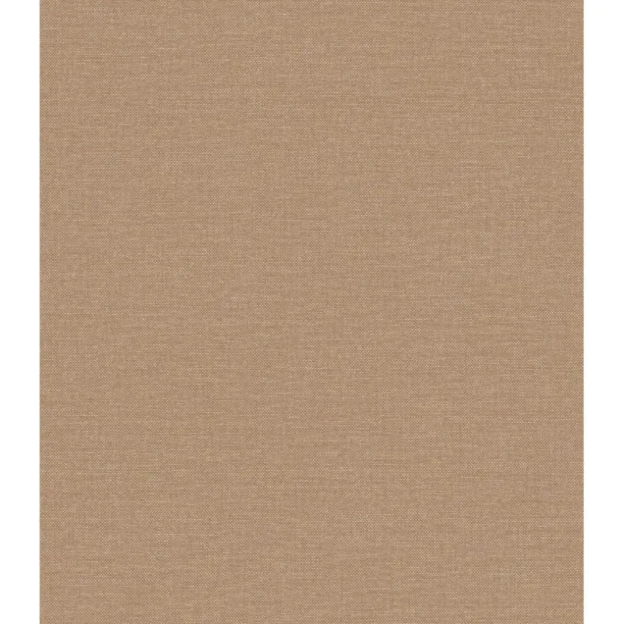 Behang-Dutch Wallcoverings Vliesbehang Linen & Textures uni - terracotta - 10m x 53cm
