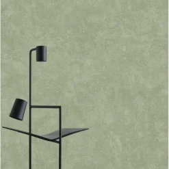 Dutch Wallcoverings Vliesbehang Artifice uni - groen - 10,05m x 53cm
