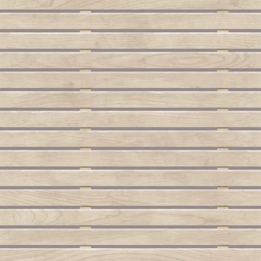 Behang-Dutch Wallcoverings Vliesbehang Artifice planken - beige - 10,05m x 53cm