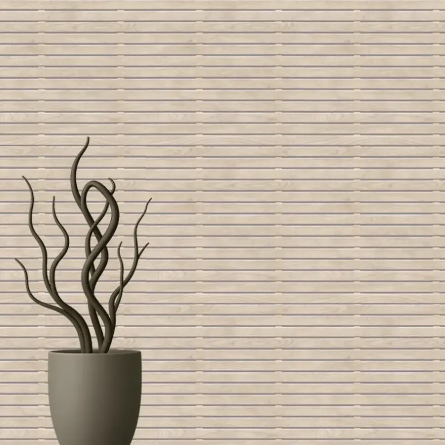 Behang-Dutch Wallcoverings Vliesbehang Artifice planken - beige - 10,05m x 53cm