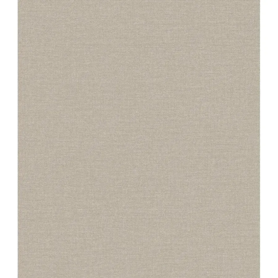 Dutch Wallcoverings Vliesbehang Linen & Textures uni - taupe - 10,05m x 53cm