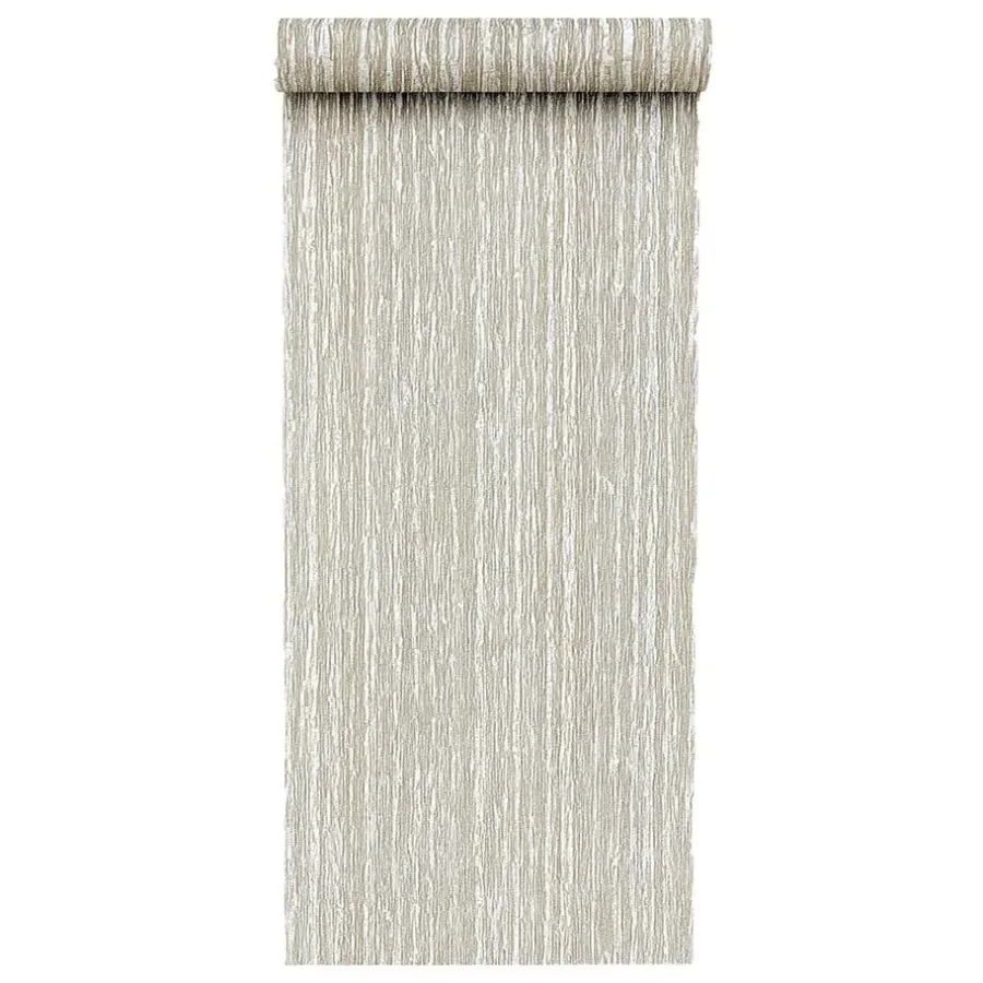 Dutch Wallcoverings Vliesbehang Embellish silk texture - grijs - 10,05m x 53cm