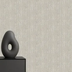 Dutch Wallcoverings Vliesbehang Embellish silk texture - grijs - 10,05m x 53cm