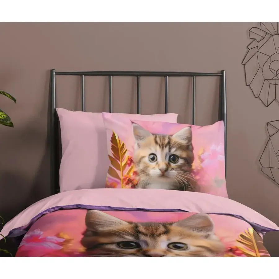 1-Persoons Dekbedovertrekken-Good Morning Duvet cover 140x220 + 1* 60x70 cm
